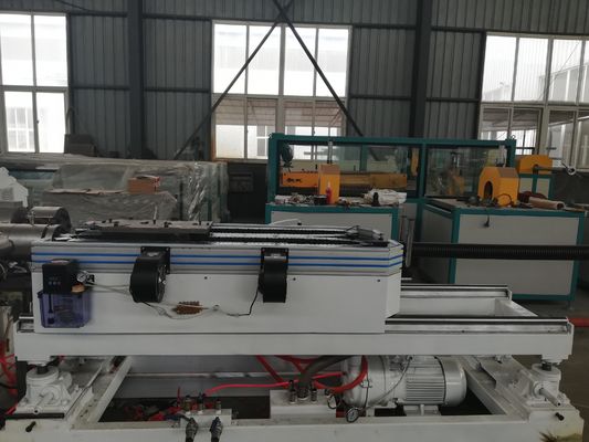 50-80kg/h HDPE/PP/PVC ডাবল ওয়াল ঢেউতোলা পাইপ এক্সট্রুশন লাইন