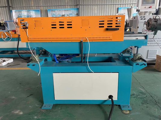 CE Pp 35kg/H Pe ঢেউতোলা পাইপ মেকিং মেশিন বৈদ্যুতিক কেবল টিউব থ্রেডিং