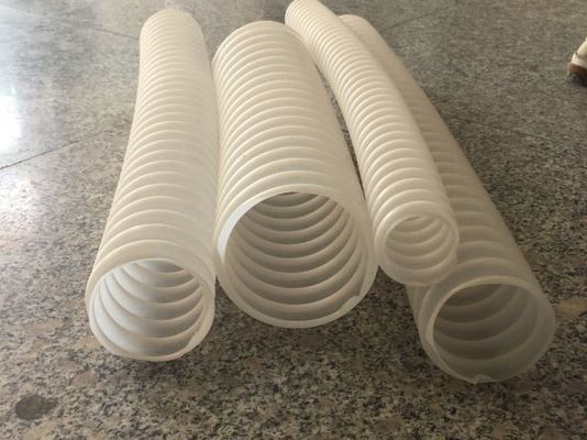 একক স্ক্রু প্লাস্টিক ঢেউতোলা পাইপ মেশিন 60-80kg/H