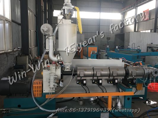 প্লাস্টিক HDPE PE PP PVC একক প্রাচীর ঢেউতোলা নরম টিউব এক্সট্রুশন মেশিন