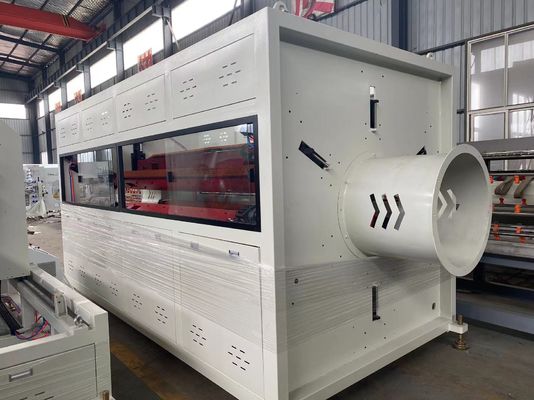 160-500mm 3 লেয়ার PE প্লাস্টিক ওয়াটার টিউব মেকিং মেশিন HDPE পাইপ এক্সট্রুশন লাইন