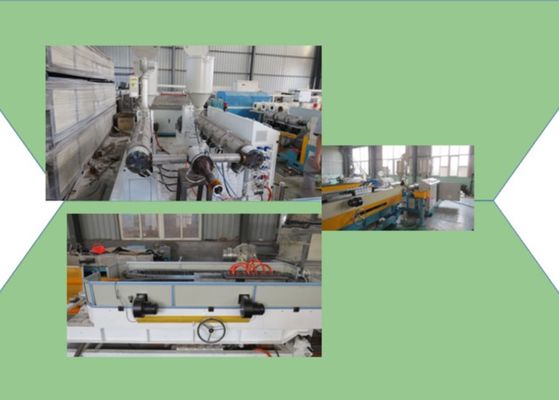 UPVC 59 মিমি সিপিভিসি প্লাস্টিক পাইপ এক্সট্রুশন লাইন