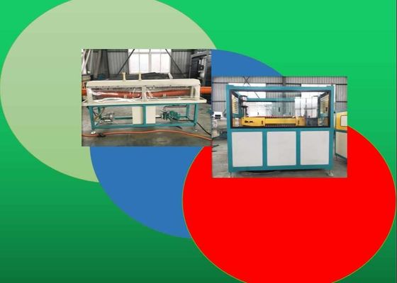 65kw 150kg / H PE ডাবল ওয়াল rugেউখেলান পাইপ এক্সট্রুশন লাইন