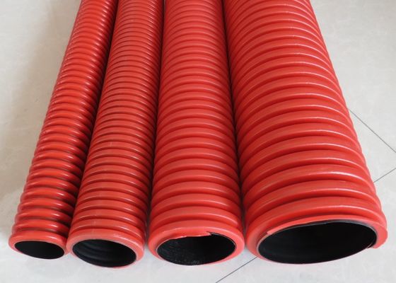 50-250 মিমি এইচডিপিই ডাবল ওয়াল rugেউখেলান পাইপ মেশিন এক্সট্রুশন লাইন