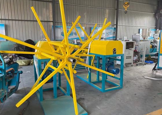 160-450mm HDPE PP জল গ্যাস সরবরাহ একক স্ক্রু প্লাস্টিক এক্সট্রুডার মেশিন