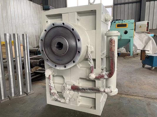 1t/H PE/HDPE ডাবল ওয়াল ঢেউতোলা পাইপ এক্সট্রুশন লাইন নিষ্কাশন / তারের নালীর জন্য