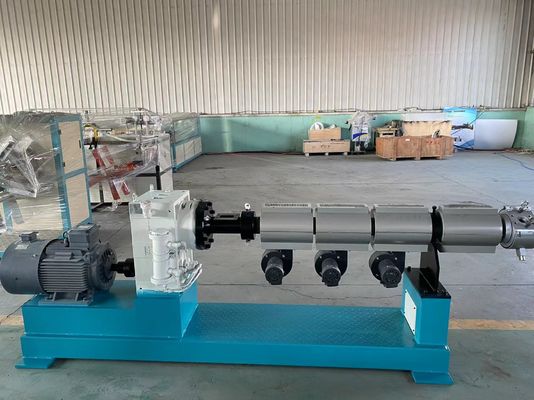 16-63mm HDPE PE PVC একক ওয়াল ঢেউতোলা পাইপ এক্সট্রুশন লাইন মেকিং মেশিন